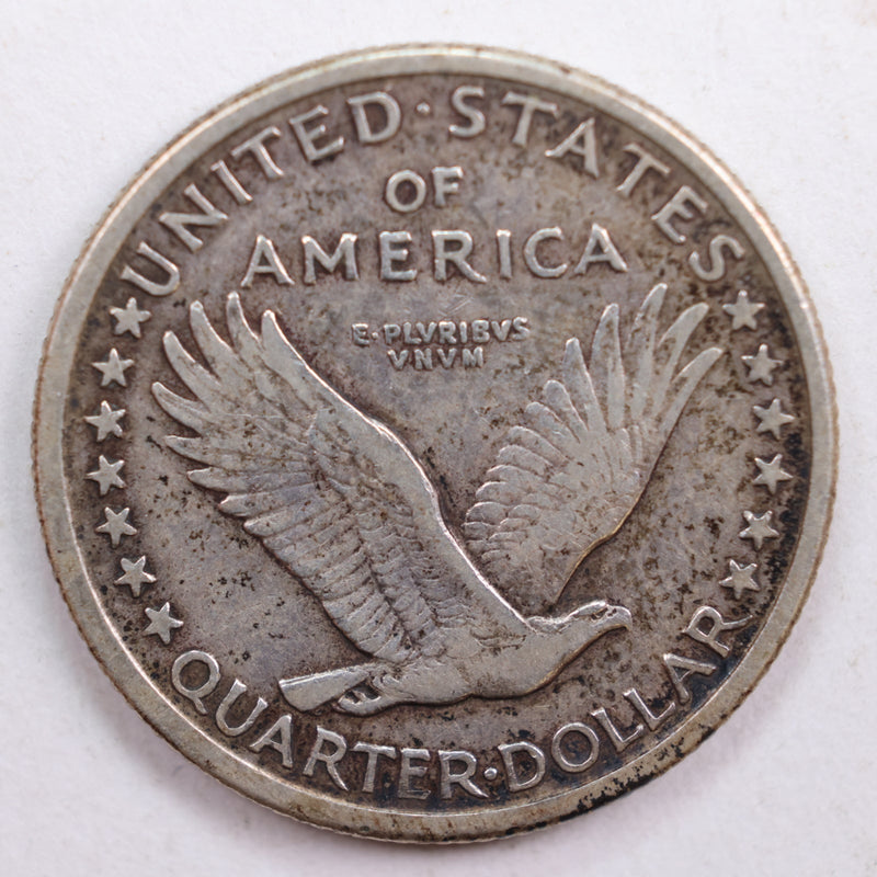 1917-S T1 Standing Liberty Quarter, Extra Fine Circulated Coin, Store