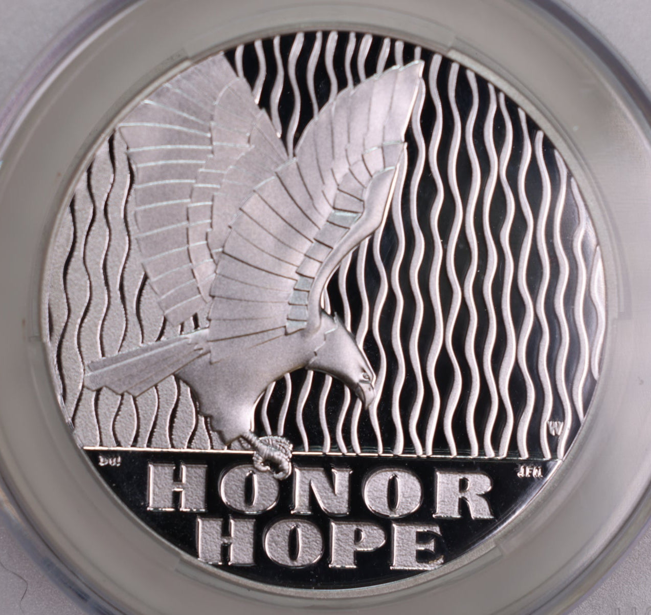 2011-W September 11, U.S. Mint Silver Medal, CAC PF70, Store #GMC127