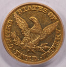 1848-C $5, Gold Half Eagle, Charolette Mint, Circulated, PCGS VF-35, Store Sale