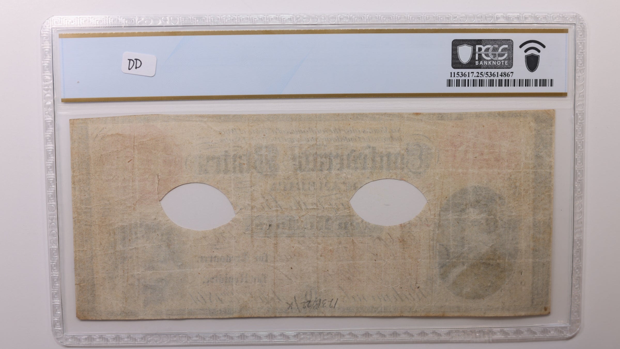 1861 $10, Confederate States, T24, Obsolete Currency, PCGS VF25, Store #GCSA006.