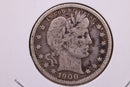 1900 Barber Silver Quarter., Very Good+, Circulated Coin., Store