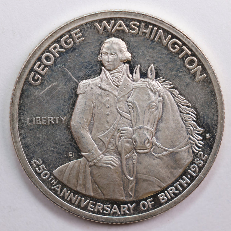 1982-S Washington Birth 250th Anniv Commem Half Dollar, Proof, Store