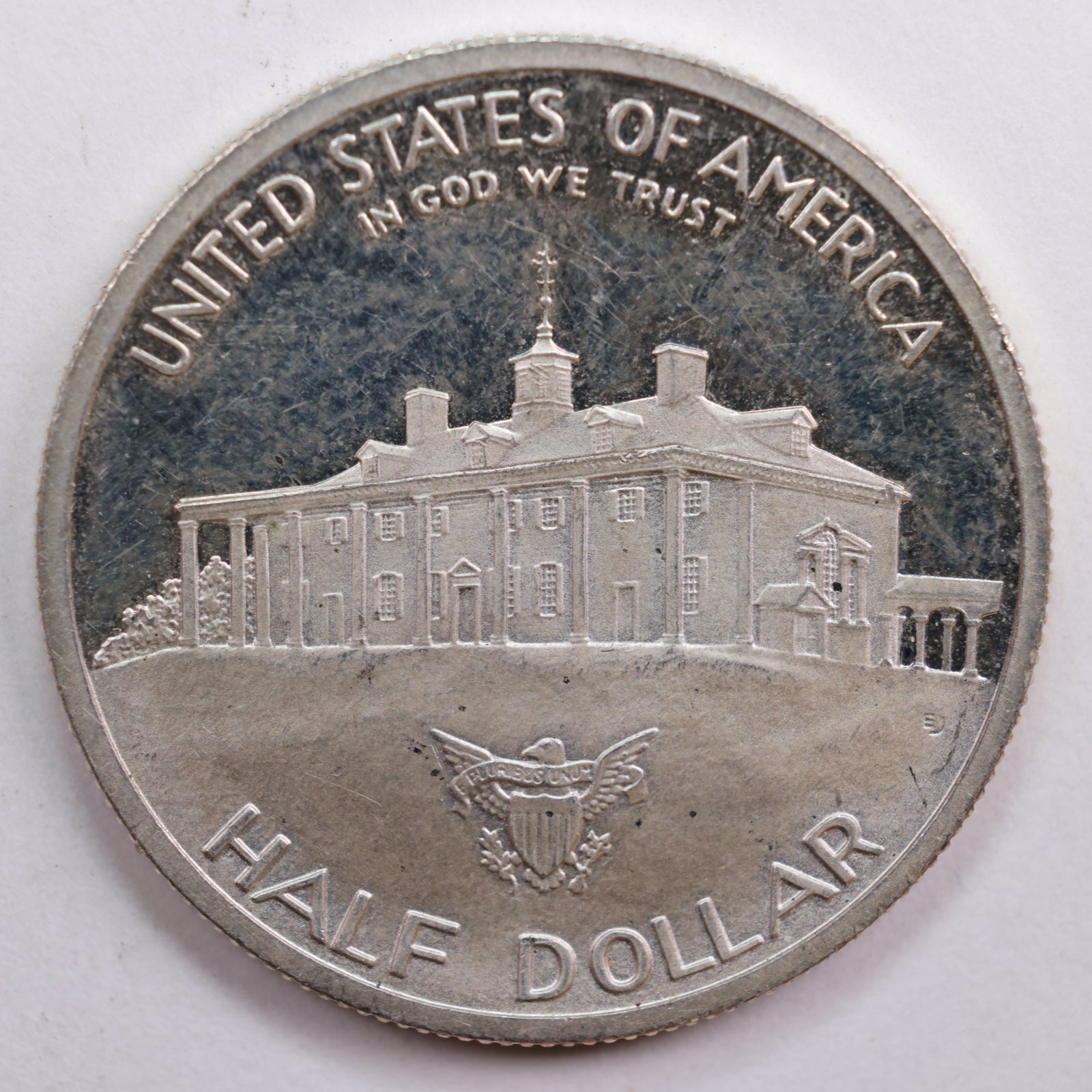 1982-S Washington Birth 250th Anniv Commem Half Dollar, Proof, Store #MC2