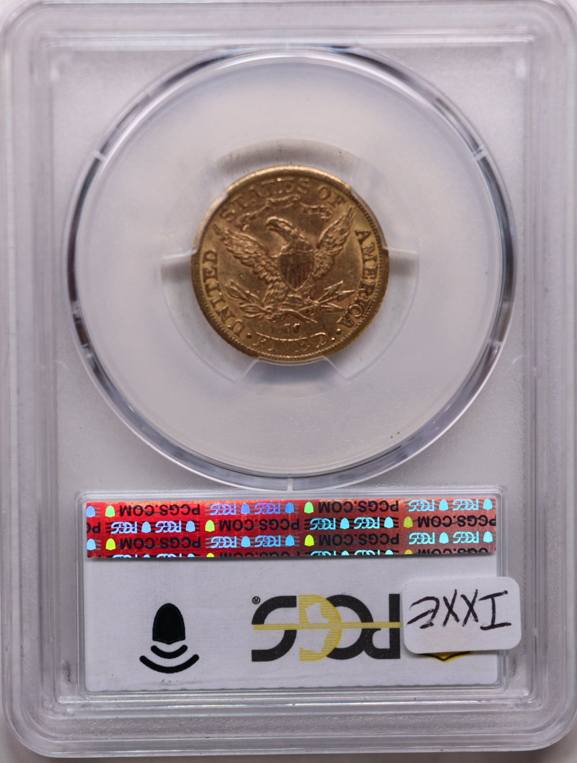 1891-CC $5, Gold Half Eagle, "Carson City", Uncirculated, NGC MS-61, Store Sale #G0155.