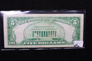 1929 $5 National Currency,  Store Sale 00754
