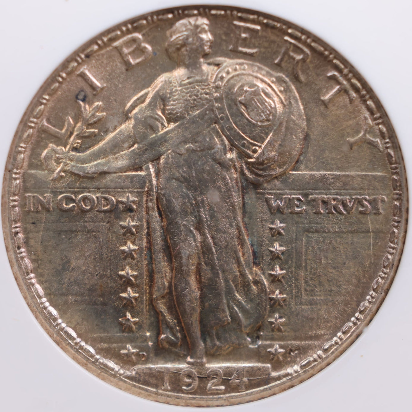 1924-D Standing Liberty Quarter, PCI MS64, Store Sale #GQR038
