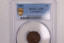 1864 Indian Head Cents., "L" in Ribbon., PCGS AU-58., Store Sale