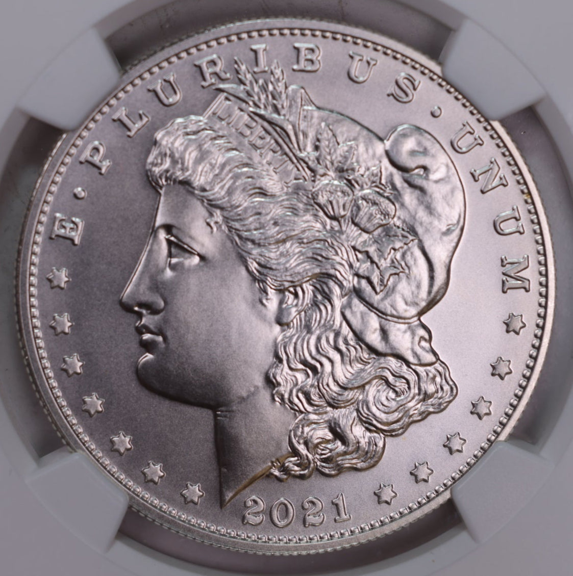 2021-S Morgan Dollar 100th Anniversary, Early Release, NGC MS 70, Store #GMC133