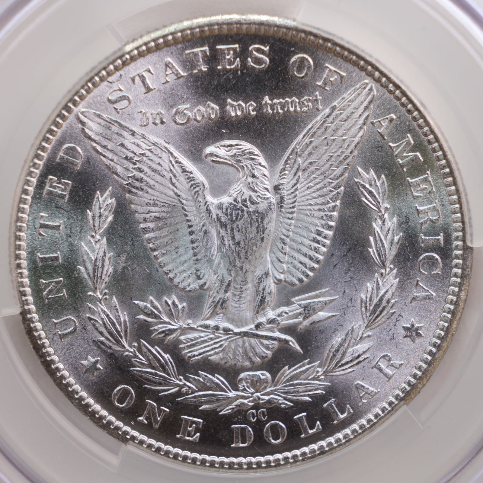 1884-CC Morgan Silver Dollar, CAC MS61, Store #GDR0268