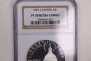 1994-S $1., Capitol SILVER COMMEMORATIVE., NGC PF70., Store GMC134