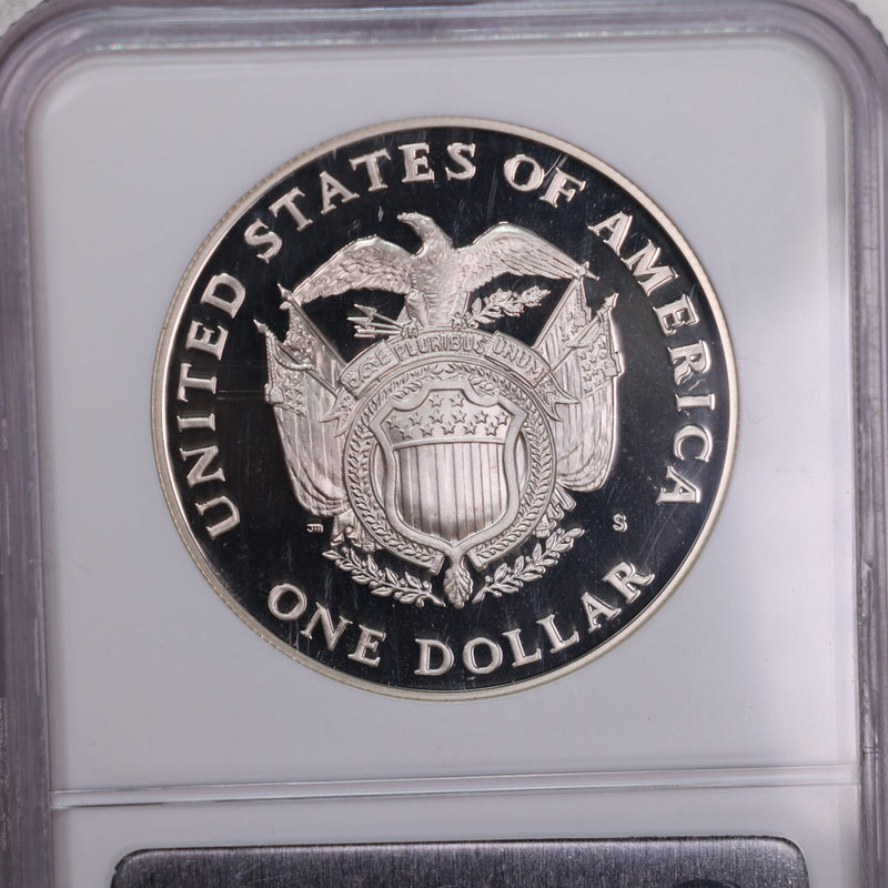 1994-S $1., Capitol SILVER COMMEMORATIVE., NGC PF70., Store GMC134