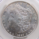 1887 Morgan Silver Dollar, CAC MS61, Store