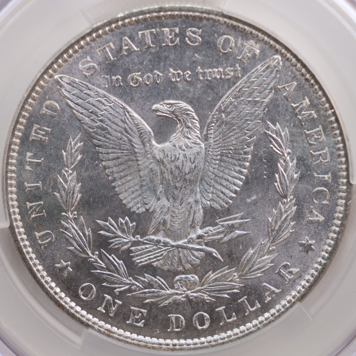 1887 Morgan Silver Dollar, CAC MS61, Store #GDR0269