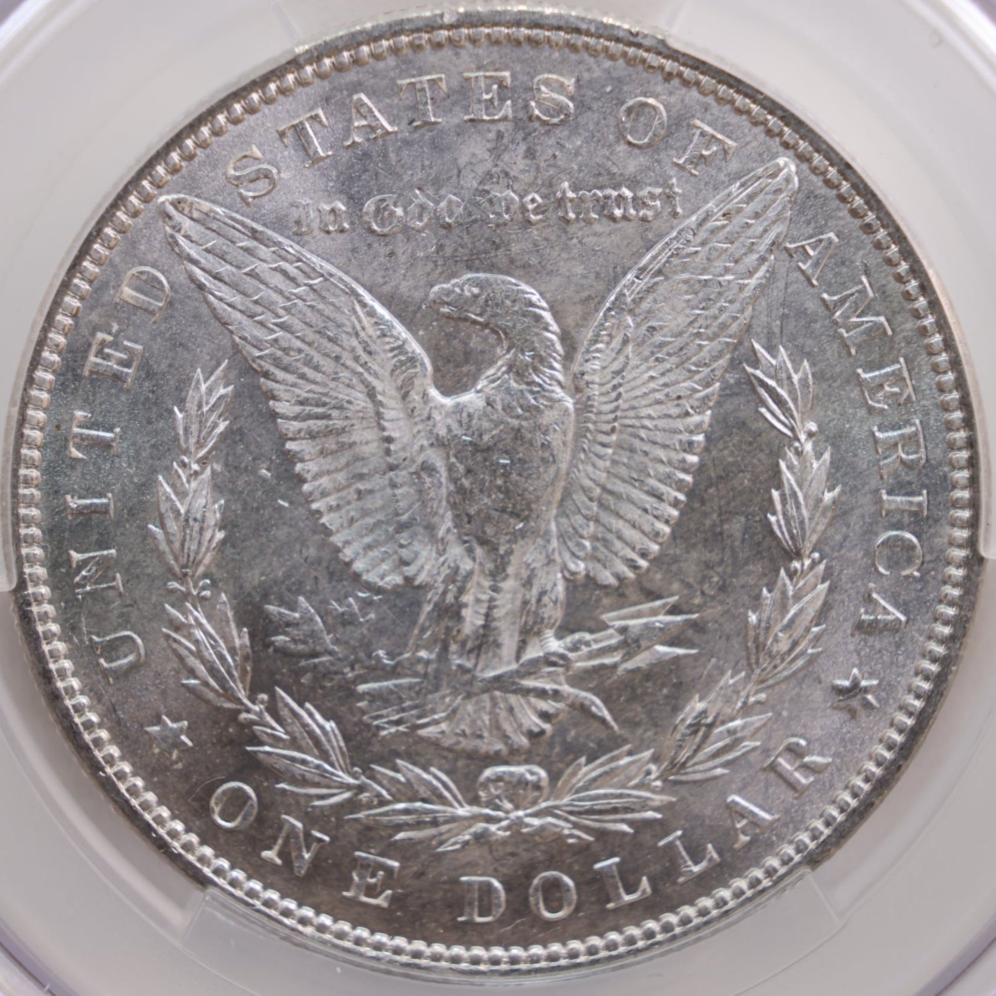 1887 Morgan Silver Dollar, CAC MS61, Store #GDR0270