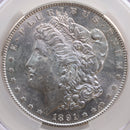 1891-S Morgan Silver Dollar, CAC AU58, Store