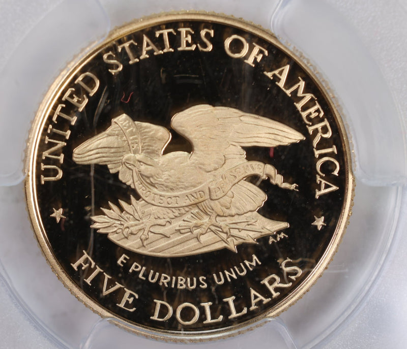 1995-W, $5 Gold., CIVIL WAR., U.S. Mint Commemorative., PCGS PF69., Store