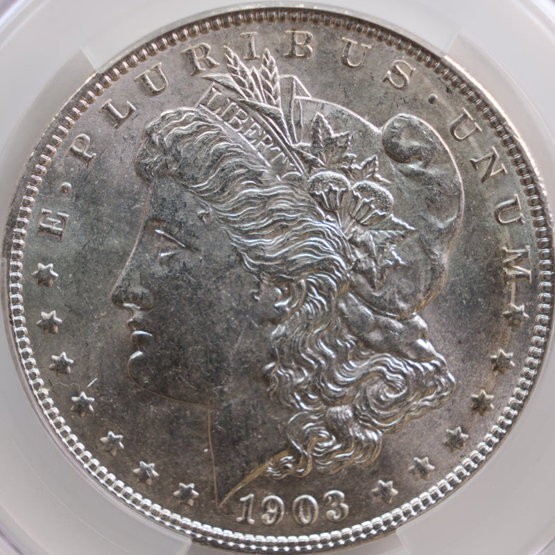 1903 Morgan Silver Dollar, CAC MS61, Store