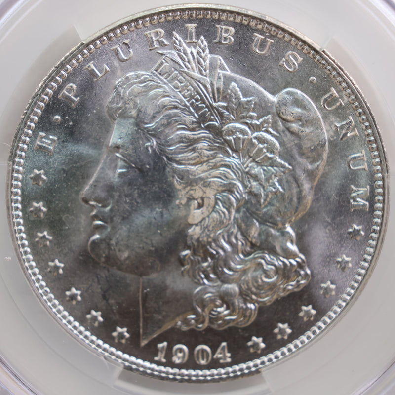 1904-O Morgan Silver Dollar, CAC MS63, Store