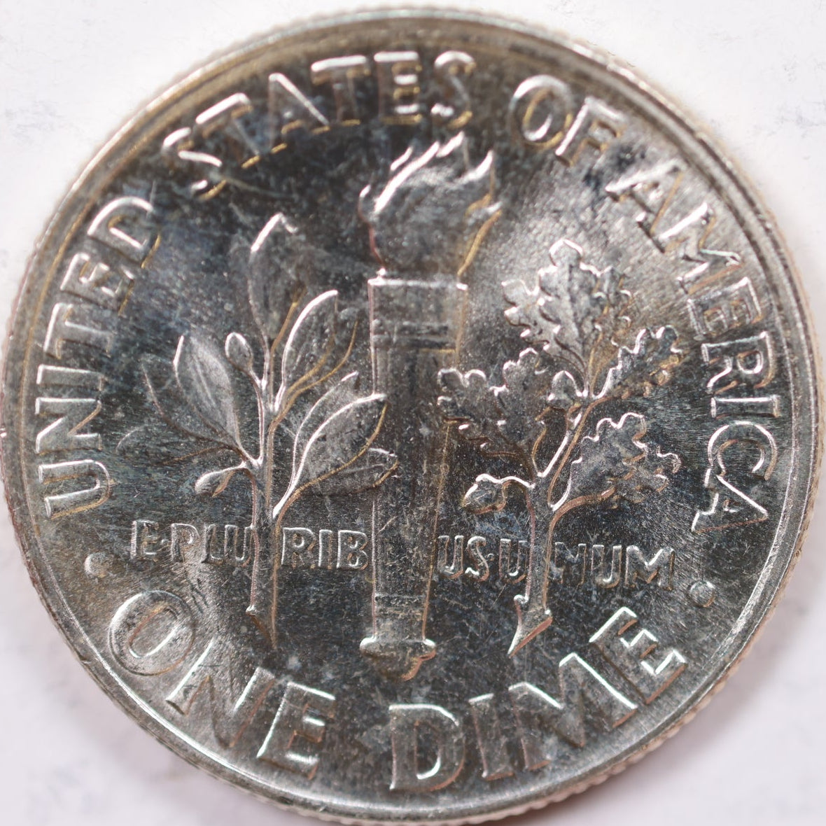 1961 Roosevelt Silver Dime, Mint State Uncirculated Coin, Store #DE0540