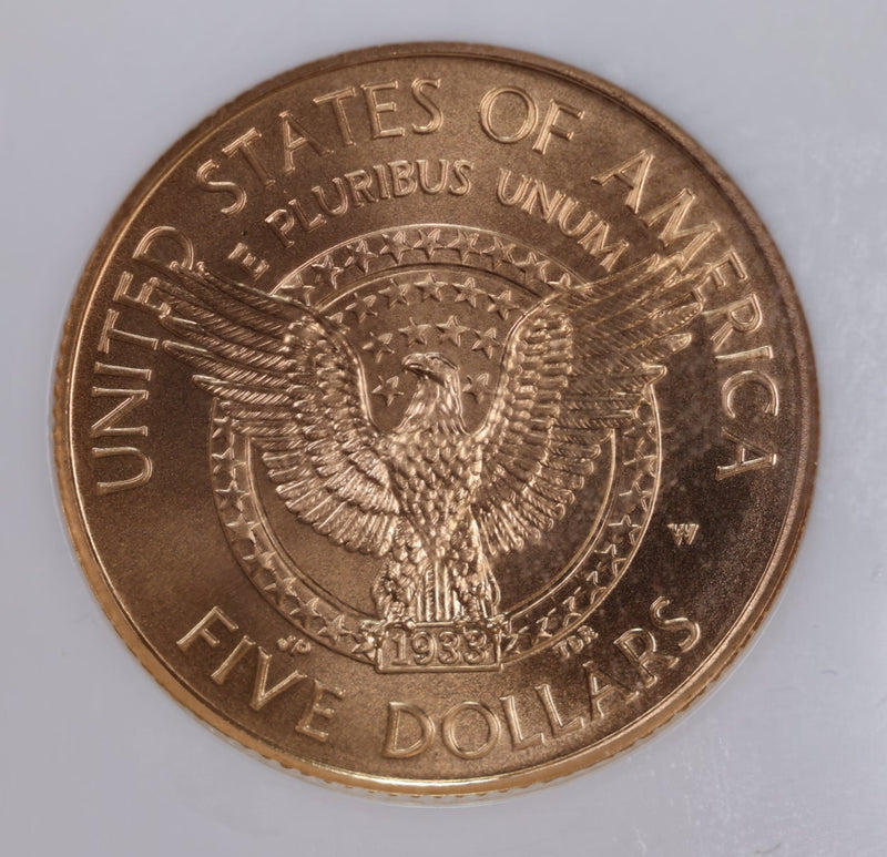 1997-W $5 Gold., F.D. Roosevelt., Commemorative., NGC MS69., Store