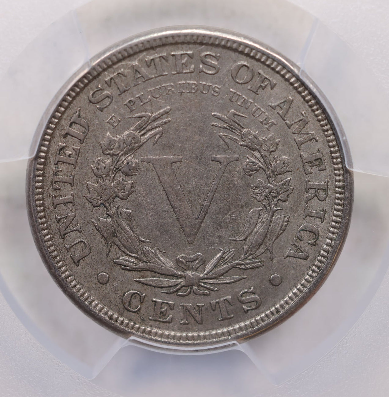 1885 Liberty (V) Nickel, PCGS AU-50,  'KEY DATE', Collectible Coin. Store #GNL021