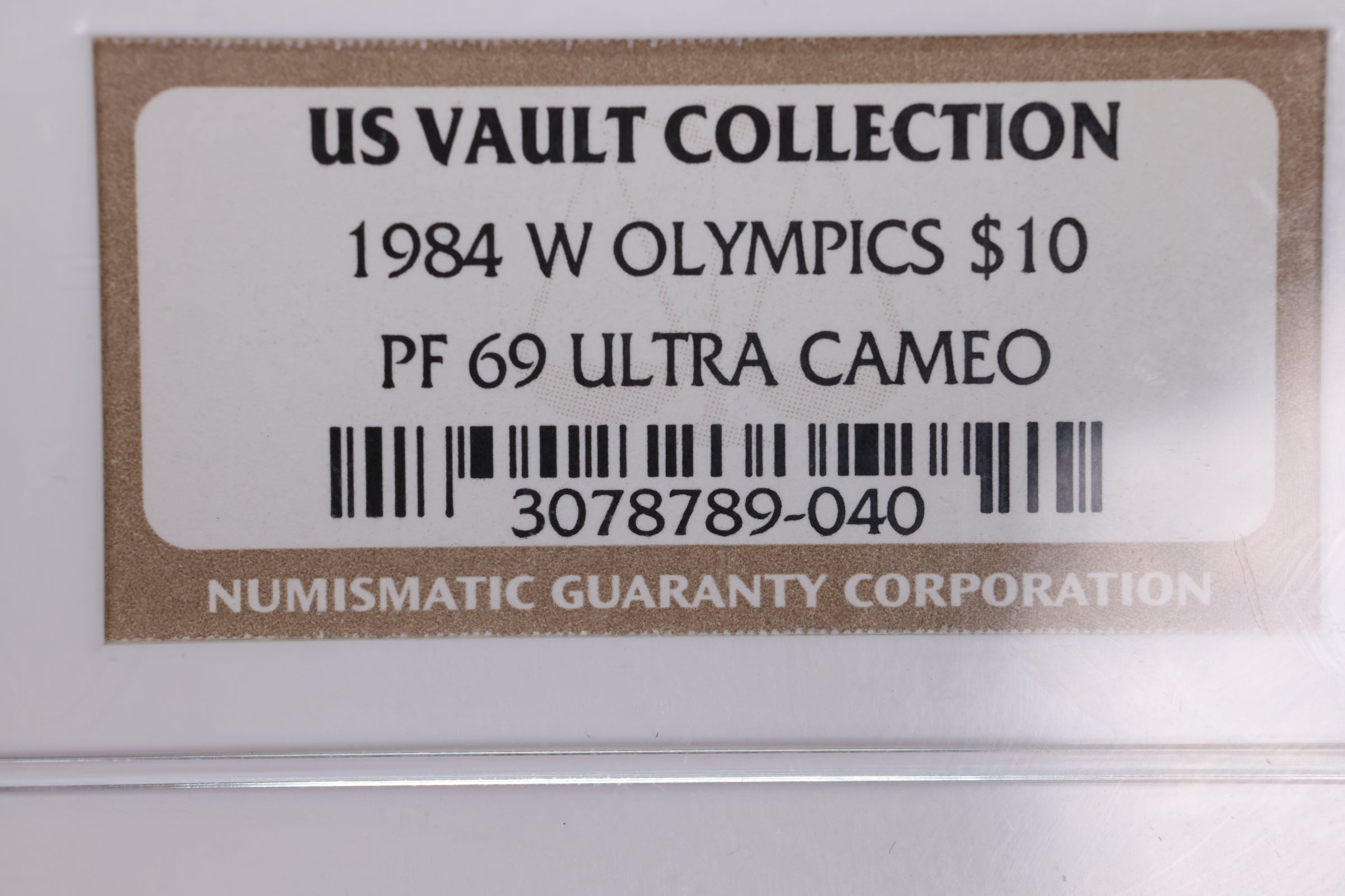1984-W $10., OLYMPICS., Gold Commemorative., NGC PF69., Store #GMC095