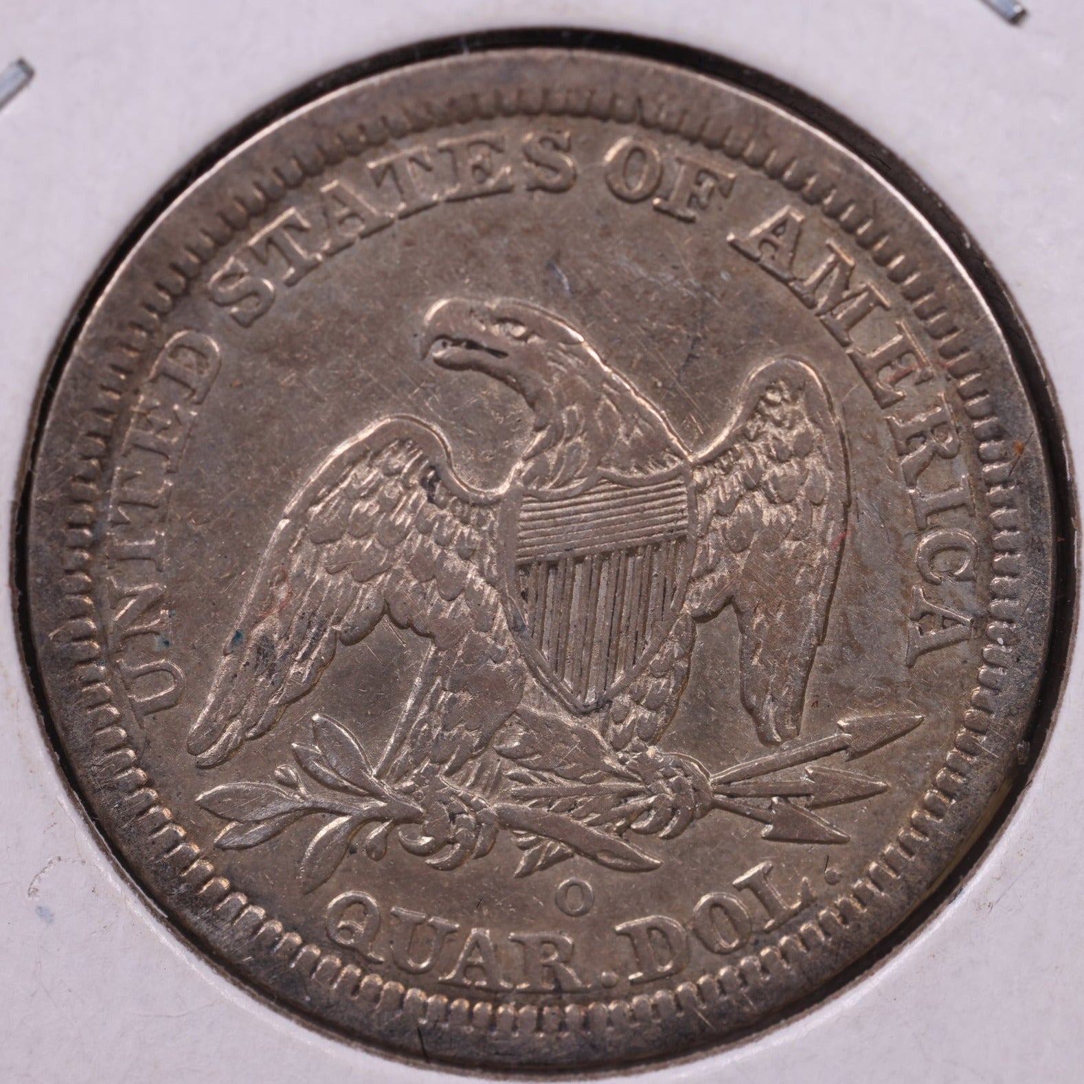 1842-O Seated Liberty Quarter., Very Fine Circulated Coin., Store#1057