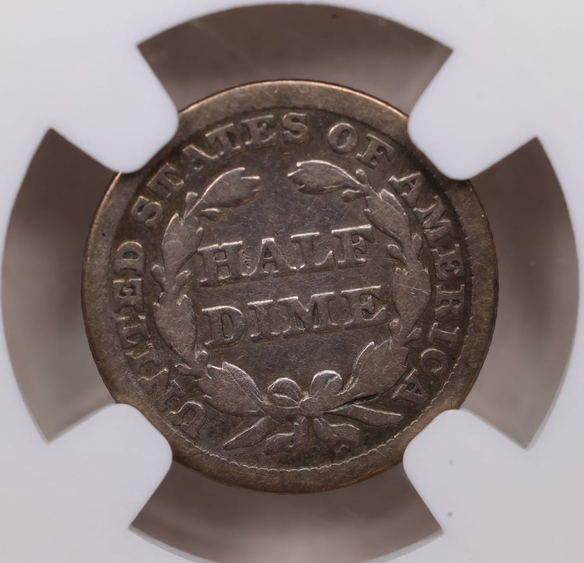 1846 Seated Liberty Half Dime, 'Circulated Coin', NGC G-6, Store Sale #GHE005.