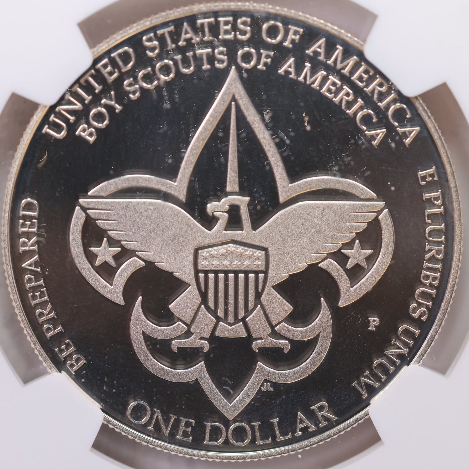 2010-P $1 Boy Scouts Centennial, NGC PF 69 Ultra Cameo, Store #GMC301
