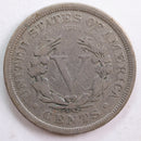 1906 Liberty Nickel, Fine Circulated Coin, Store