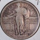 1917 Standing Liberty Quarter, T-1, Very Fine+ Circulated Coin, Store