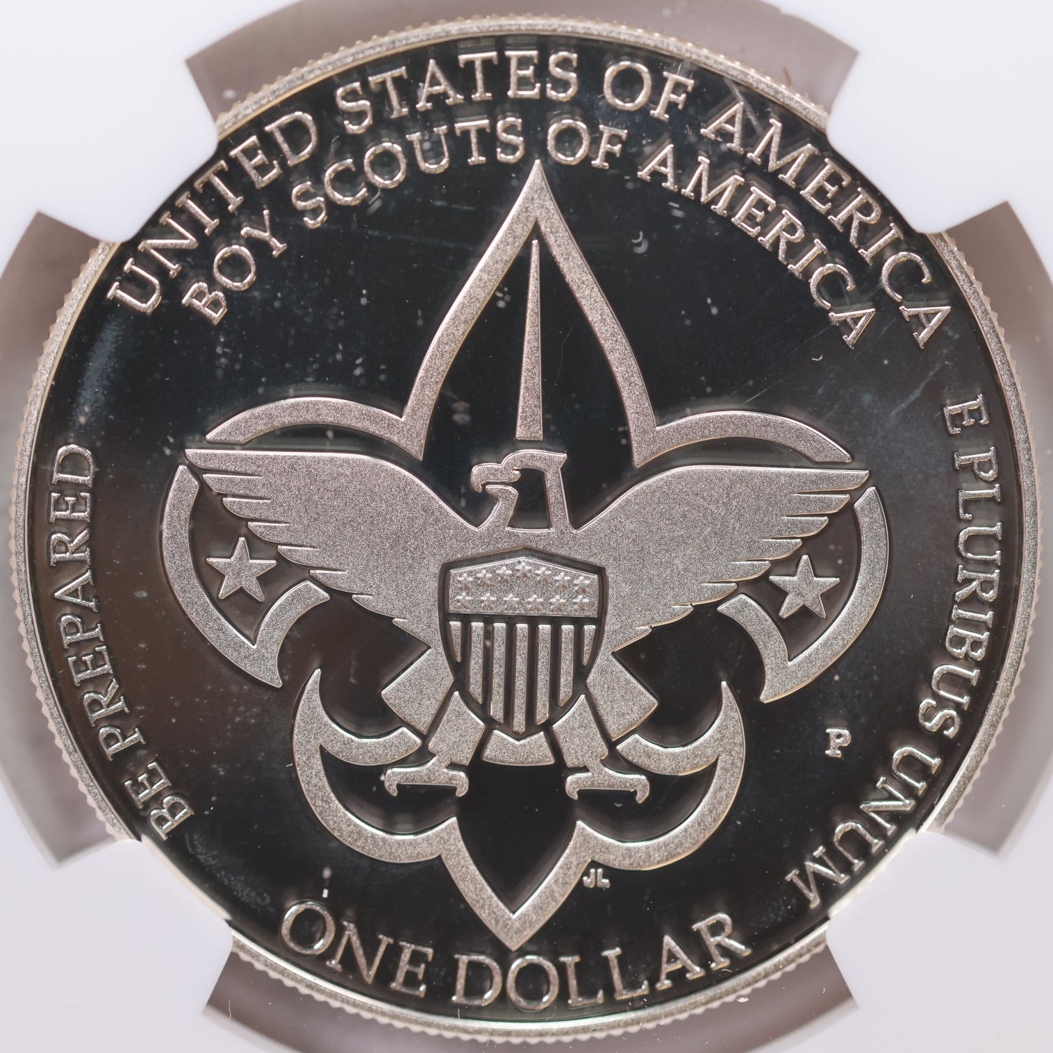 2010-P $1 Boy Scouts Centennial, NGC PF 69 Ultra Cameo, Store #GMC302