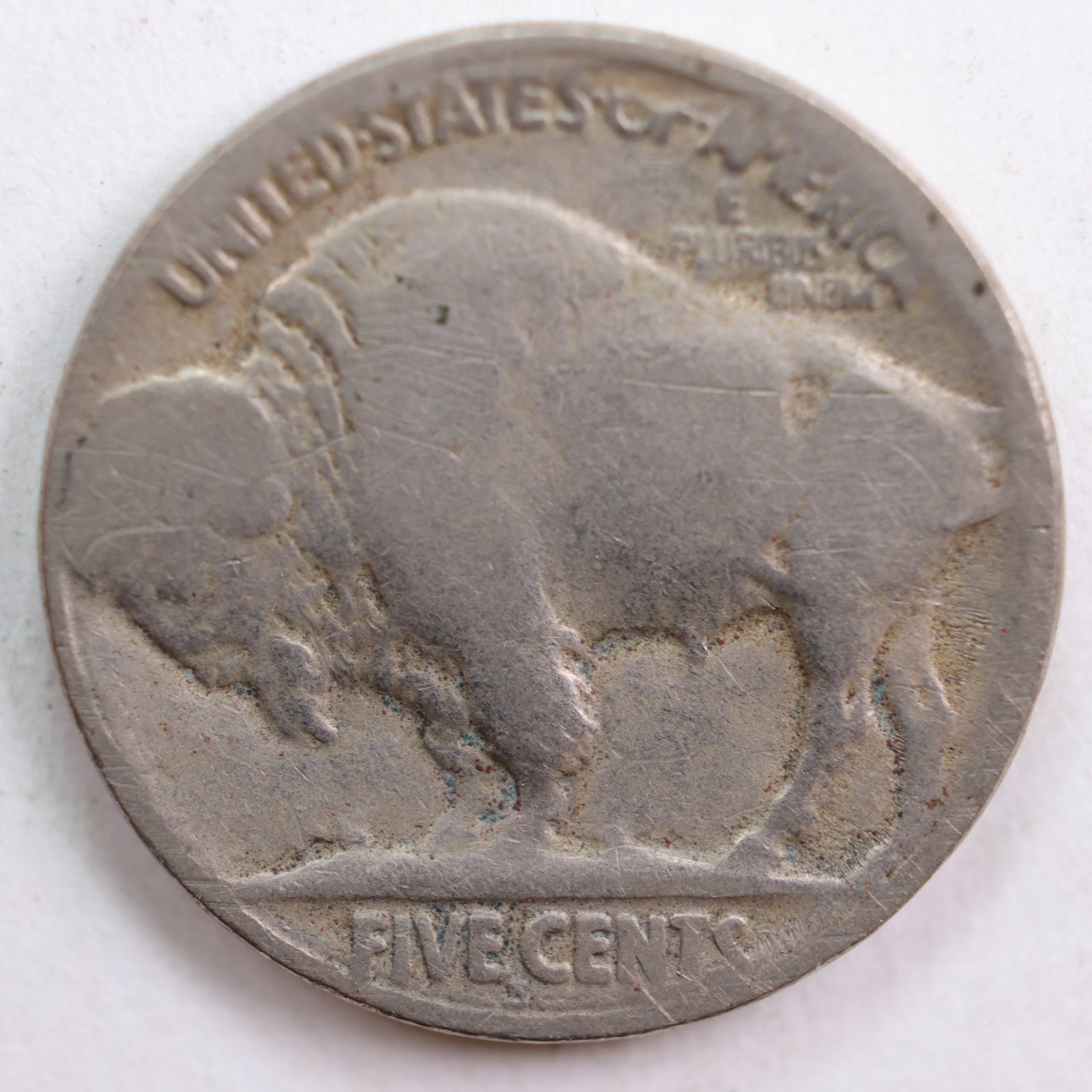 1924-S Buffalo Nickel, Good Circulated Coin, Readable Date, Store #NL621