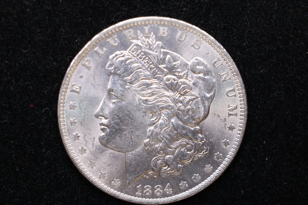 1884-O Morgan Silver Dollar. Uncirculated Coin. Large Affordable Dollar Sale #01003
