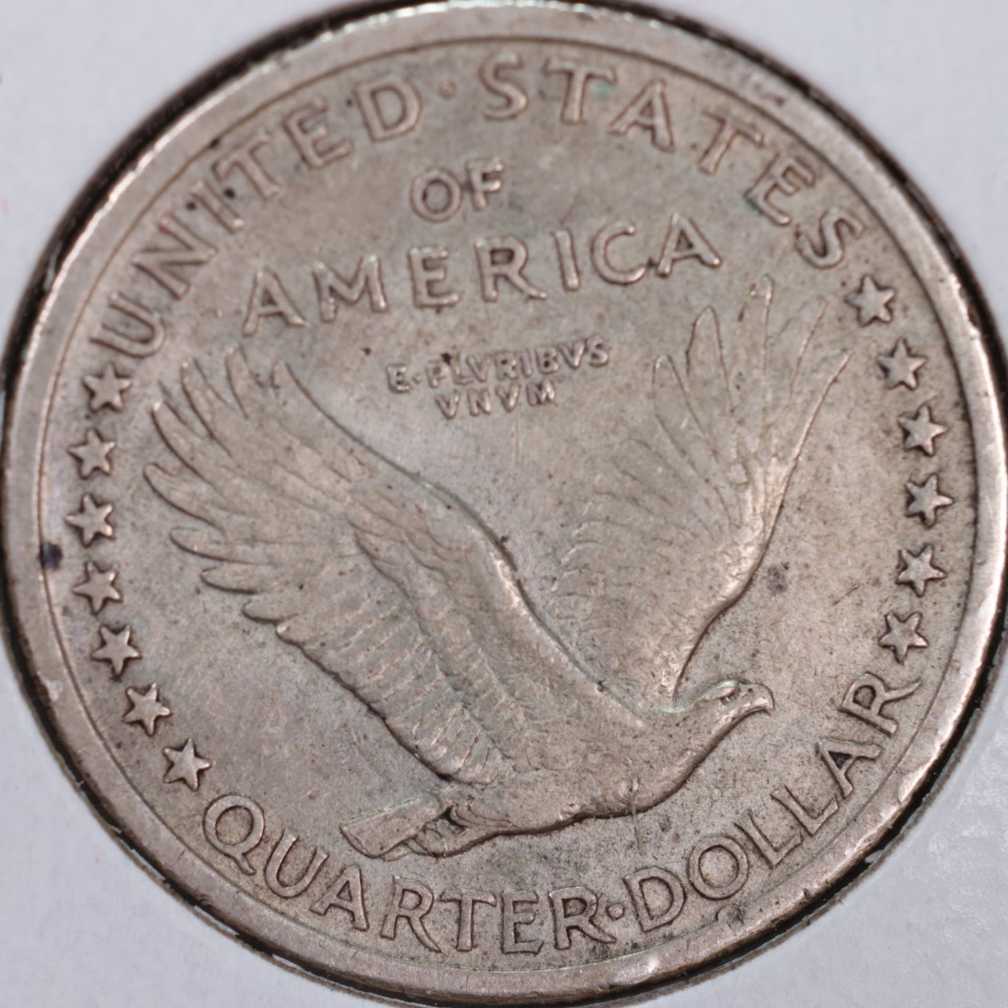 1917 Standing Liberty Silver Quarter, T-1, Extra Fine Circulated Coin, Store #QR0008