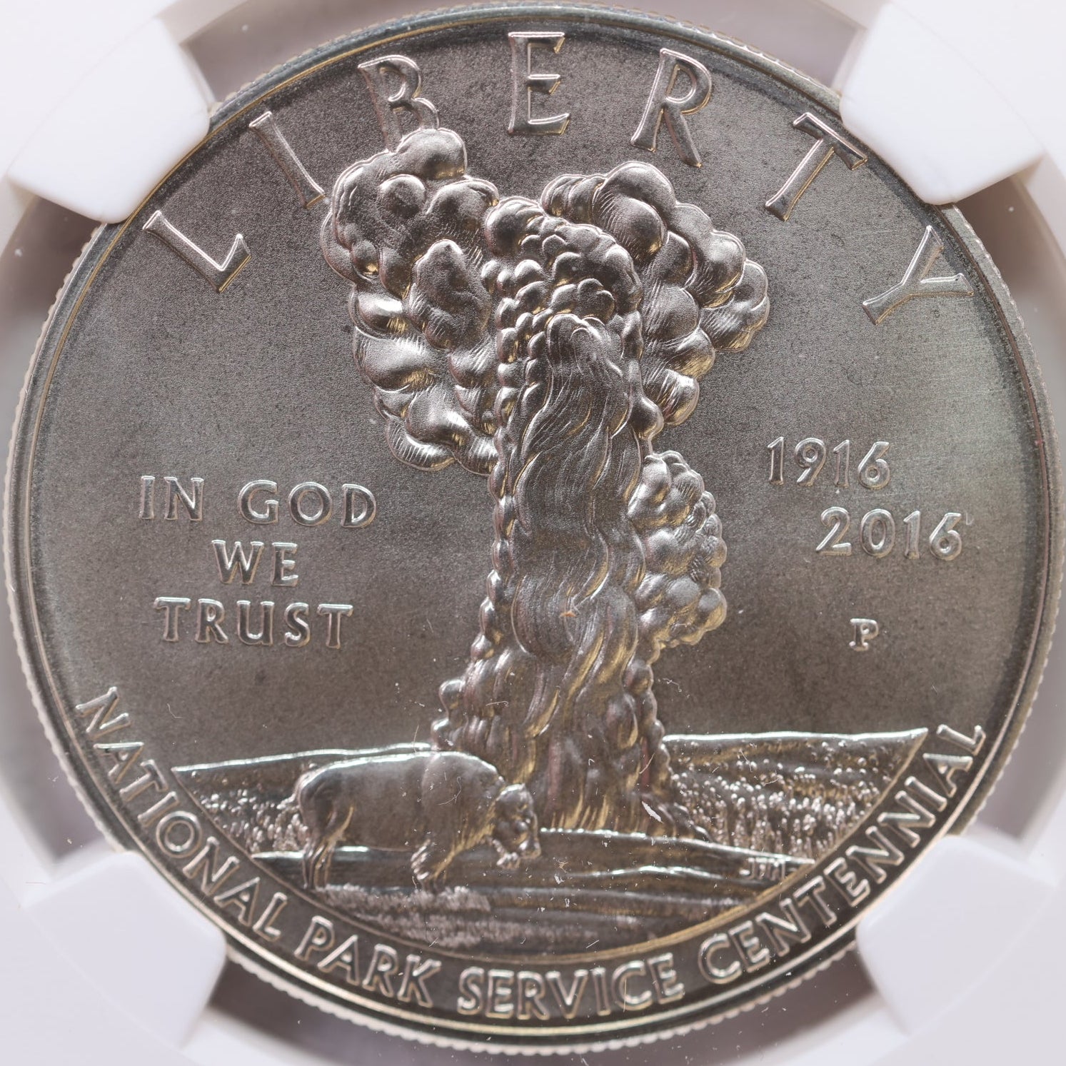 2012-P $1 National Park Service, NGC MS 69, Store #GMC304