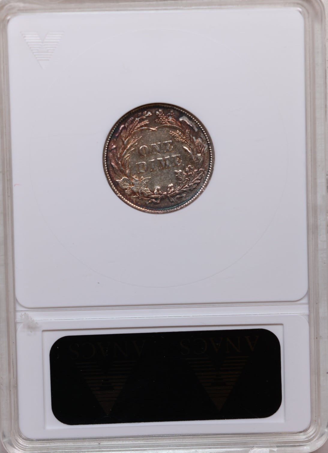 1892 Barber Silver Dime, ANACS Graded AU-50, Uncirculated, Store #GDE037.