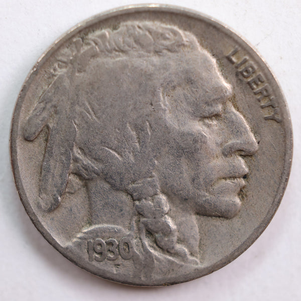 1930-S Buffalo Nickel, Very Fine Circulated Coin, Store #NL632