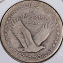 1917-S Standing Liberty Quarter, T-1, Fine Circulated Coin, Store