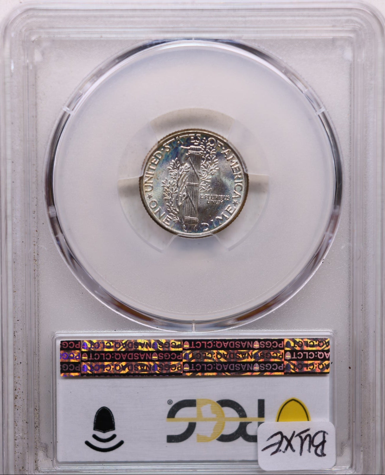 1928 Mercury Silver Dime, Blast White, PCGS MS67, Full Bands, Store Sale #GDE041.