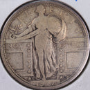 1917-S Standing Liberty Quarter, T-1, Fine Circulated Coin, Store