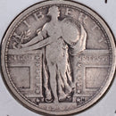 1917-S Standing Liberty Quarter, T-1, Fine Circulated Coin, Store