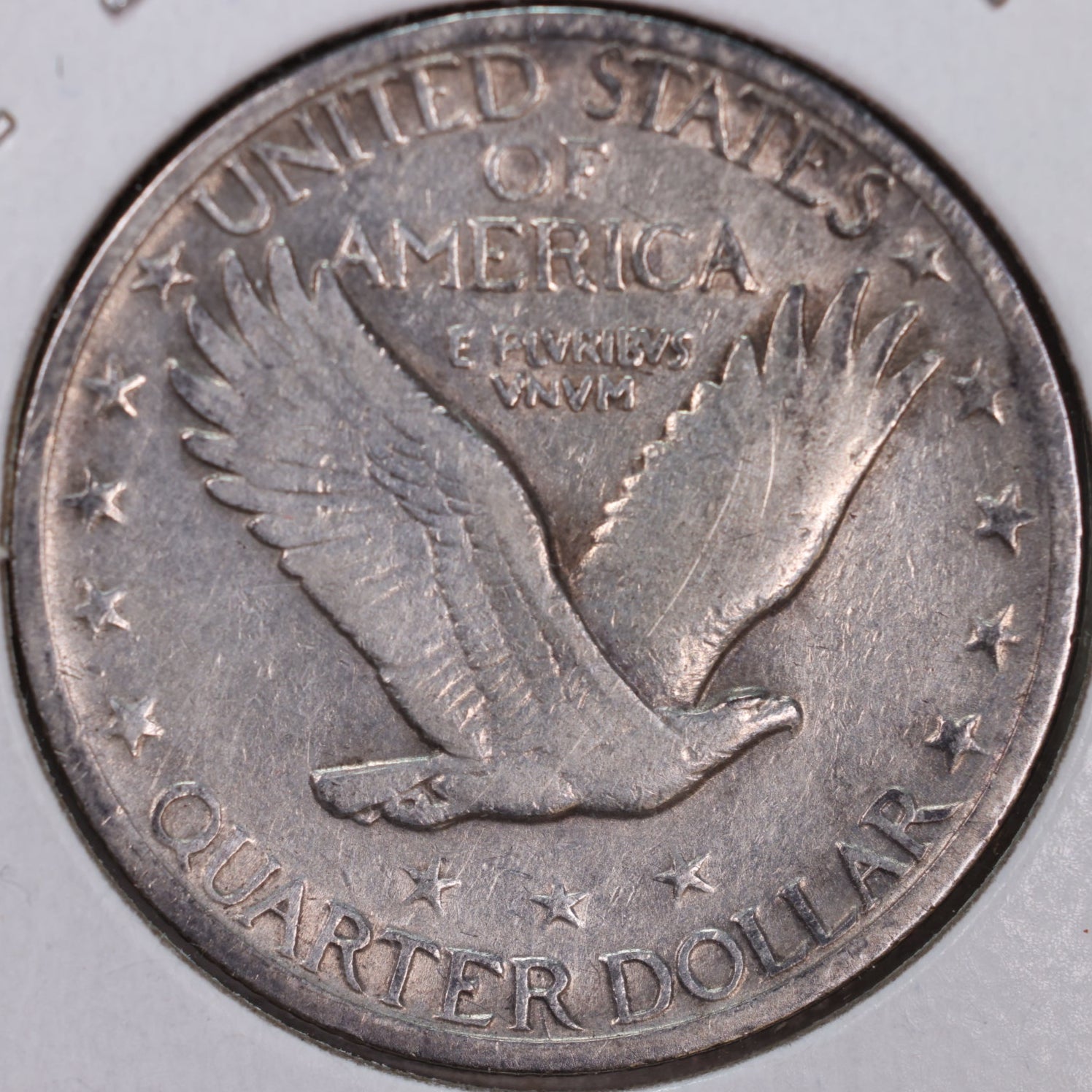 1917 Standing Liberty Quarter, T-2, Very Good+ Circulated Coin, Store #QR0027