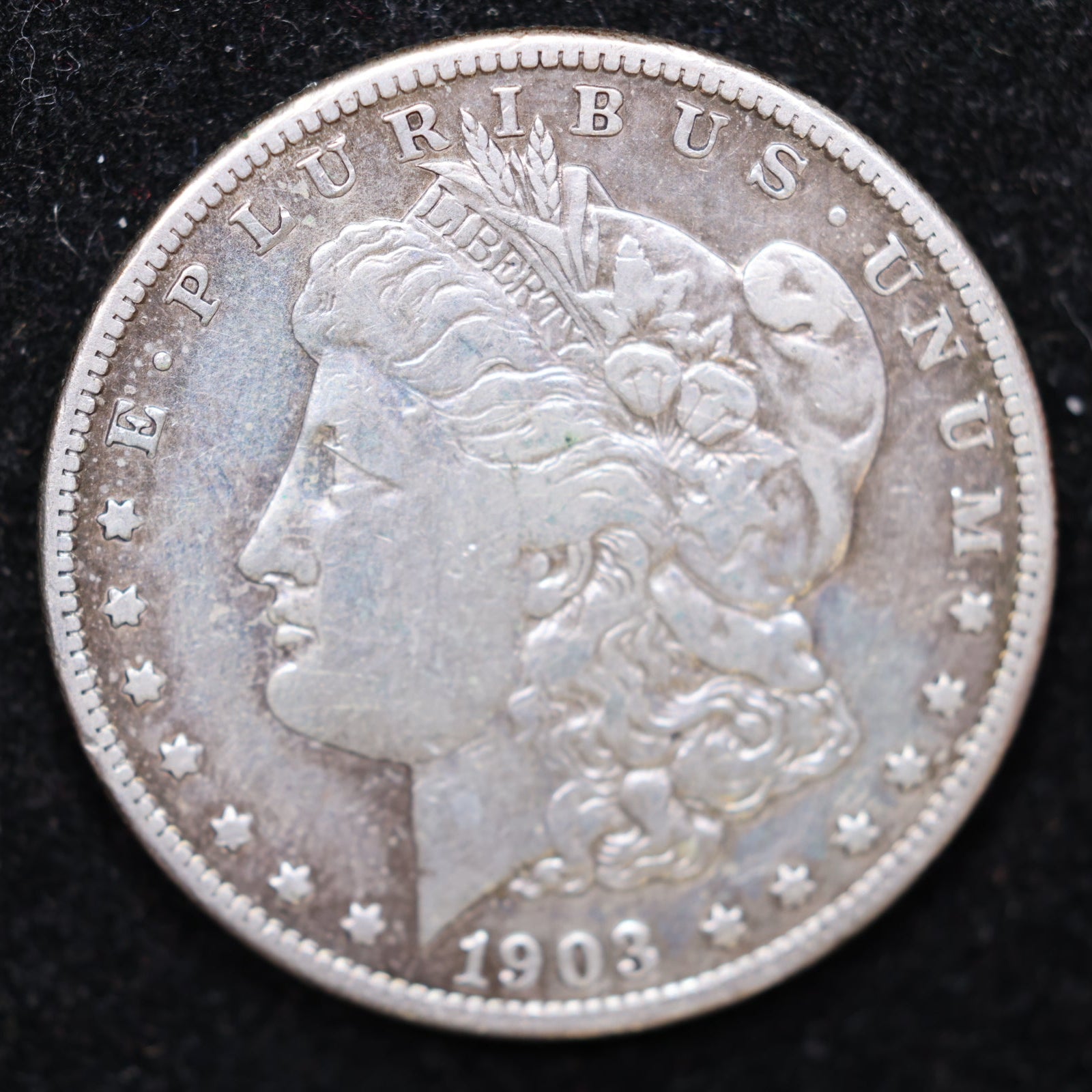 1903-S Morgan Silver Dollar. Very Fine Circulated Coin, Store Sale #DR0546.