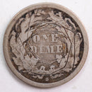 1861-S Seated Liberty Dime, Very Good Detailed Circulated Coin, details, Store