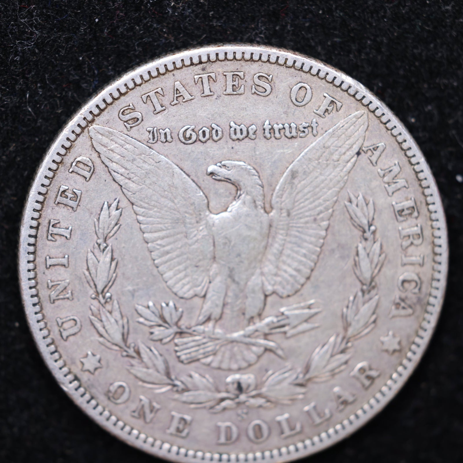 1904-S Morgan Dollar, Very Fine+ Circulated Coin, Sale #DR0966