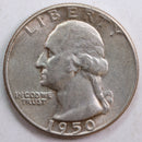 1950 Washington Quarter, Abt Uncirculated Coin, Store