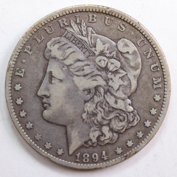 1894-O Morgan Dollar, Extra Fine Circulated Coin, Store #DR0839