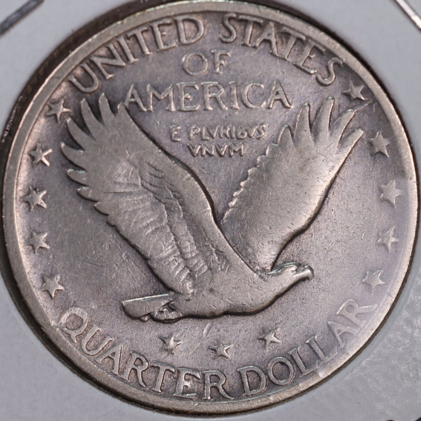 1919-D Standing Liberty Silver Quarter, Very Fine Circulated Coin, Store #QR0045