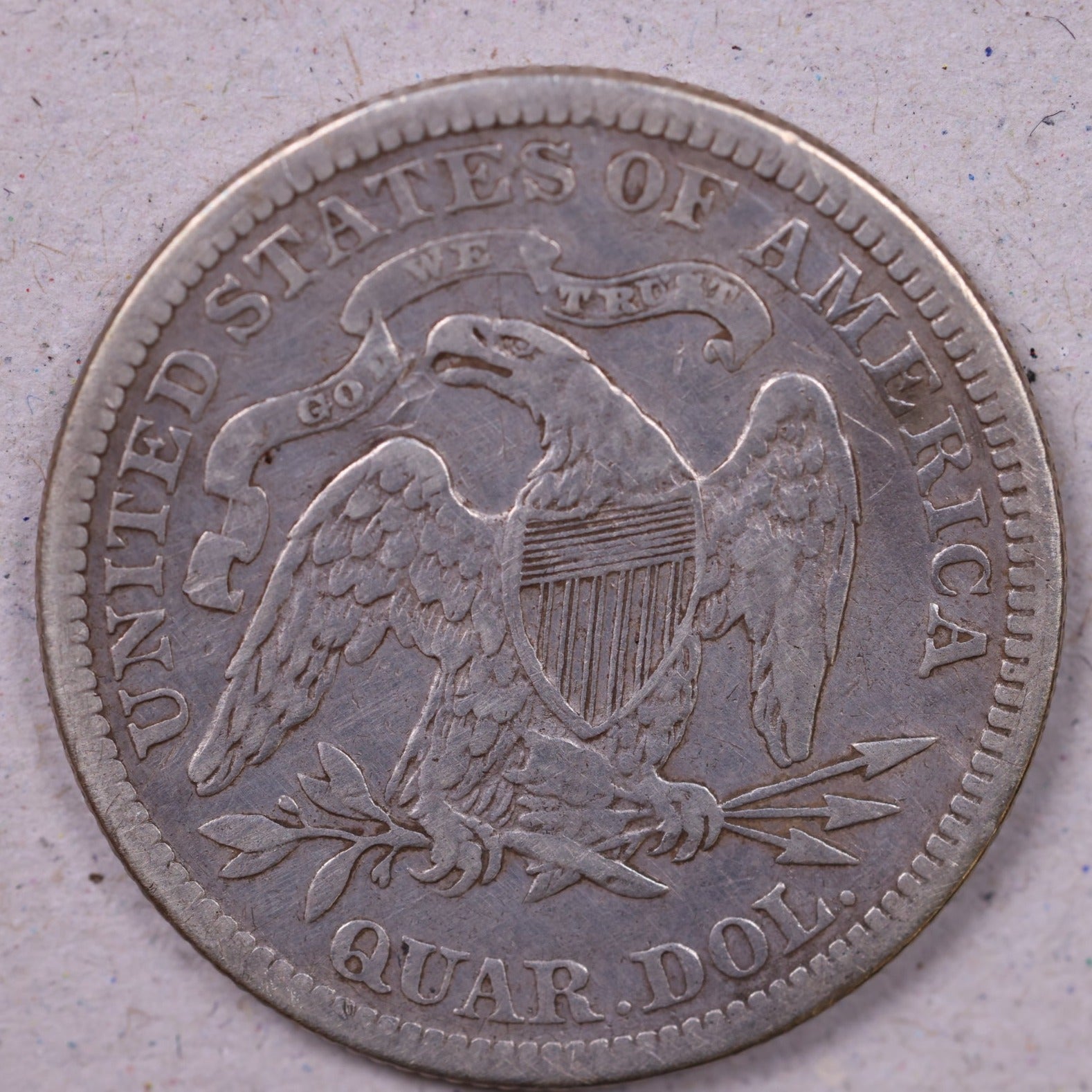 1879 Seated Liberty Quarter, Very Fine Circulated Coin., Store #QR1390